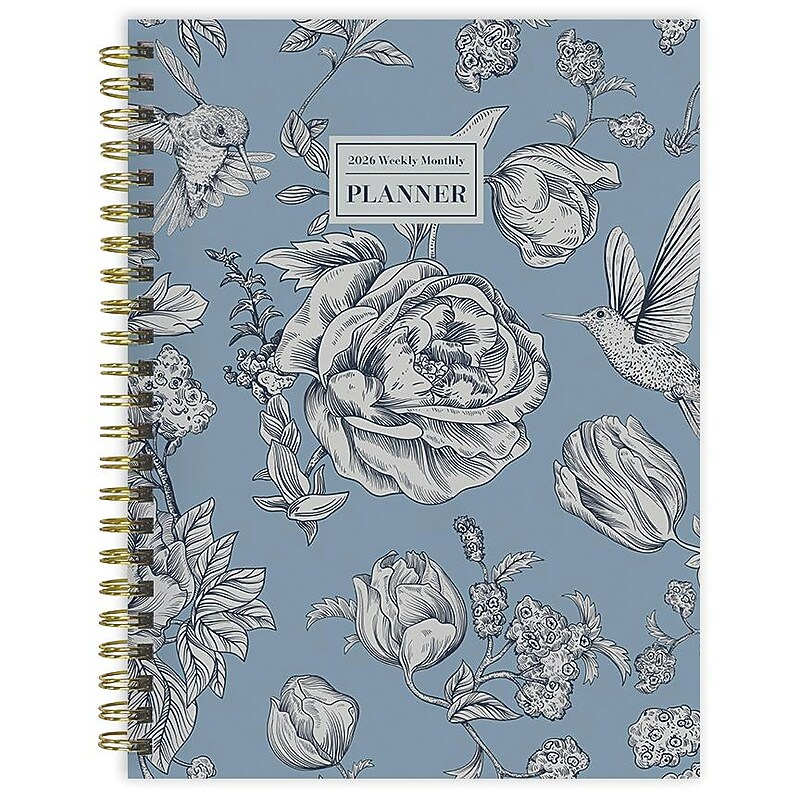 2026 TF Publishing Garden Roses 6.5" x 8" Weekly & Monthly, Paperboard Cover, Multicolored (26-9220) image 1