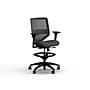 HON Solve ReActiv/Vinyl Task Stool with Backrest and Footrest, Charcoal/Basalt (HSLVSMR.Y1.A.H.0S.SX23.BL.SB.T)~#|#~C13117F3-0BEE-4B53-BFA94396EEA4EC83_sc7