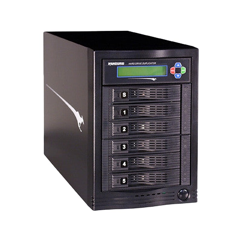 Kanguru Clone 1:5 Hard Drive Duplicator, SATA II (KCLONE-5HD-TWR) image 1