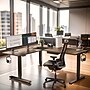 Mount-It! XL 75"W Electric Corner Adjustable Standing Desk, Brown/Black (MI-15025)~#|#~C13B60E7-E142-40E6-B7BD14765BF18DDC_sc7