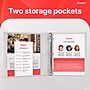 Staples 1" 3-Ring View Binders, White, 12/Pack (23735/21684)~#|#~C13C1C42-43AB-47E6-AC1A1D793C5AB29C_sc7