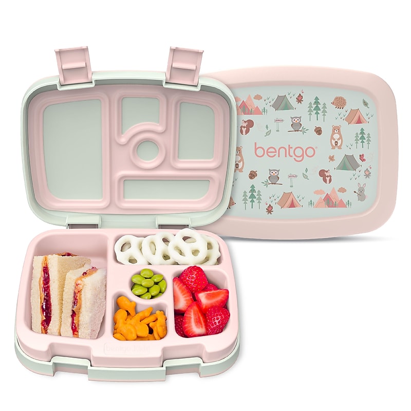 bentgo Kids Bento Box, 5-Compartment, Nature Adventure, 19.2 oz. (BGKDPT-ADV) image 1