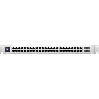 Ubiquiti Enterprise 48-Port Gigabit Ethernet PoE+ Managed Switch, 320Gbps, Silver (USW-ENTERPRISE-48-POE)