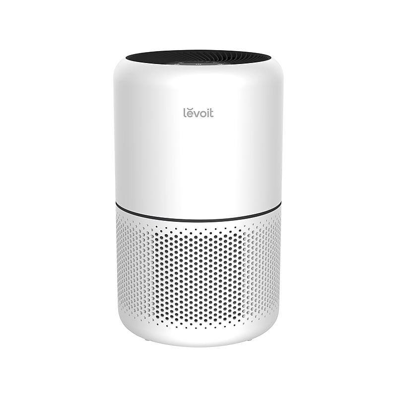 Levoit PlasmaPro 300S True HEPA Tower Air Purifier, 3-Speed, Wi-Fi Enabled, White (HEAPAPLVSUS0115Y) image 1