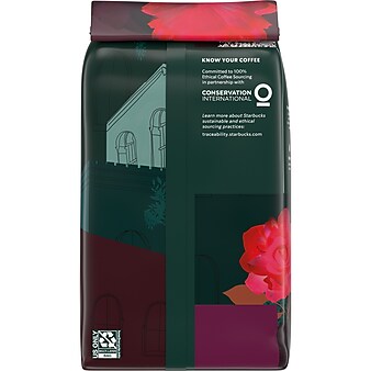 Starbucks Caffè Verona Ground Coffee, Dark Roast, 16 oz. Bag (11018131)