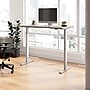 Bush Business Furniture Move 60 Series 60"W Electric Height Adjustable Standing Desk, Modern Hickory/Cool Gray (M6S6030MHSK)~#|#~C154EA73-6EF1-487F-874923C4C5D19D8E_sc7