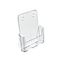 Azar Brochure Holder, 8.5" x 11", Vertical, Desktop/Wall, Clear Plastic, 2/Pack (252384)~#|#~C1565254-D318-4232-BC5C99C08066193E_sc7