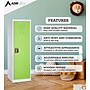 AdirOffice 48" Single Tier Green Storage Locker (629-01-GRN)~#|#~C156E43D-F01C-4483-BBAEC272C8704083_sc7