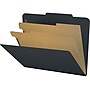 Medical Arts Press Pressboard Classification Folder, 2 Dividers, 2" Expansion, Letter Size, Black, 10/Box (DV-T42-26-3BLK)~#|#~C159B282-8AEF-47F0-BA484680CC9572CF_sc7