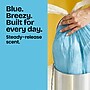Glad 4 Gallon Drawstring Kitchen Trash Bag, Febreze Freshness Beachside Breeze Scent, Blue, 80 Total Bags (79155)~#|#~C159E49C-2917-40FE-A7D3FD5F6B5A4E85_sc7