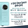 Nostalgia Retro 0.7 cu. ft. Countertop Microwave, Aqua (NRMOPMSW7AQ6A)~#|#~C15BFBF7-E369-4BA5-A54B3DDE1CFF5AE2_sc7