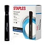 Staples DuraMark Tank Permanent Marker, Chisel Tip, Black, 12/Pack (10403-CC)~#|#~C15D4BDE-C2AB-4568-B6435AD857F7CB60_sc7