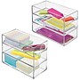 iDESIGN 6-Piece Plastic Drawer Organizer, Clear (28985M6)~#|#~C1635E0A-B9C1-4FD1-816F139B465DBC16_sc7