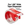 Staples Packing Tape with Dispenser, 1.88"W x 54.6 yds., Clear, 4/Pack (52529/31687)~#|#~C163E265-CEE1-45E7-BB455730C9DEC47D_sc7