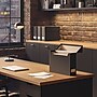 Smead 40% Recycled Fabric/Canvas File Box Attached Flip Top, 13" x 10", Charcoal (70233) ~#|#~C1640ECE-2EC4-4D1A-96EE74BC4635146A_sc7