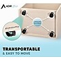 AdirOffice 46" Portable Lectern, White (661-07-WHI)~#|#~C1659791-0F2B-4079-8ECF0A87CE0BE6A3_sc7