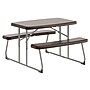 Flash Furniture Paige 37.5" x 32.625" Picnic Folding Table, Brown (RBEBB2432FD2BR)~#|#~C17124EB-8FF7-4D79-97BE81F11EFD4EFD_sc7