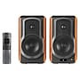 Edifier S1000W 120-Watt Bluetooth Wi-Fi Audiophile Active Bookshelf Speaker Set with 5.5-In. Woofers, Pair, Brown~#|#~C1718A5B-7B6A-4626-B5070977844BAAAF_sc7