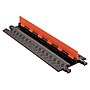 Checkers Guard Dog 1 Channel Low Profile Cable Protector With Standard Ramp, Orange/Black (GD1X75-ST-O-B)~#|#~C17254E1-984E-4D74-8D7273707184E2D9_sc7