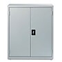 OIF 42"H Steel Storage Cabinet with 3 Shelves, Light Gray (CM4218LG)~#|#~C17583C9-A140-4F78-BE4C31548ABF6436_sc7