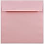 JAM Paper Booklet Envelope 6 1/2" x 6 1/2", Baby Pink, 50/Pack (21514947i)~#|#~C1789D85-5C9A-4465-B591147FF428BF68_sc7