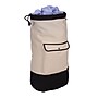 Household Essentials Laundry Duffle Bag with Adjustable Shoulder Straps, Cream/Black (HH162)~#|#~C17C26CB-BE6D-49BA-93C05AD9F3ED5141_sc7