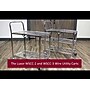 Luxor 3-Shelf Collapsible Wire Multi-Purpose Utility Cart, Chrome (WSCC-3)~#|#~C186E67D-2103-4E93-81E7CAC98CB139FF_sc7