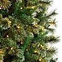 Nearly Natural 10-ft Wisconsin Slim Snow Tip Pine Artificial Christmas Tree with 1050 Clear LED Lights (T3051)~#|#~C187649E-CF3A-4D3A-84C98F47F4507733_sc7