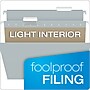 Pendaflex Hanging File Folder, 1-Tab, Letter, Gray, 25/Box (81604)~#|#~C187A0F3-DC3E-442B-9B99ACEF1F78C260_sc7