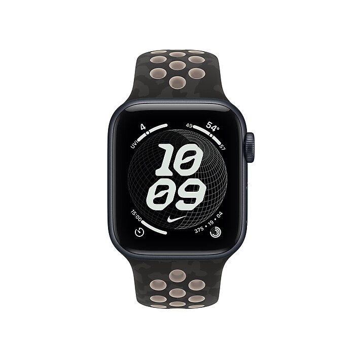 Apple Watch 40mm After Dark Black Nike Sport Band, Medium/Large