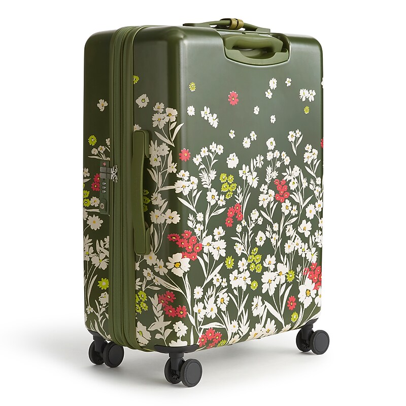 Vera Bradley Adair 26" Hardside Suitcase, 4-Wheeled Spinner, TSA Checkpoint Friendly, Breezy Meadow Floral (52121-21388) image 1
