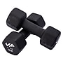 Jfit 10 lb. Neoprene Dumbbells, Black (J-DBN10SET)~#|#~C188B4ED-2EF0-4713-AB55BEFB5C339522_sc7