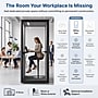 Uncaged Ergonomics Modular Acoustic Office Pod with Ventilation, Lighting and Power, Small, Black (POD-S-Black)~#|#~C18A8BCB-559E-4BB6-AC2706C929C53F6A_sc7