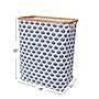 Household Essentials Krush Collapsible Laundry Hamper, Bamboo, Blue Cacti (2284-1)~#|#~C18AEA71-9936-456D-9D0B75937B57E01B_sc7