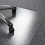 Floortex Valuemat Plus Chair Mat, 48" x 60", Designed for Low-Pile Carpet, Clear Polycarbonate (FR1115020ER)~#|#~C19533CF-7575-45FF-B5BA327A2768439A_sc7