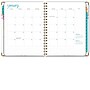 2026 Global Printed Products Rainbow Floral 8.5" x 11" Weekly & Monthly Planner, Paperboard Cover (RRY26-8511-53)~#|#~C19C86A3-9FB7-4364-9BEA828136F93486_sc7
