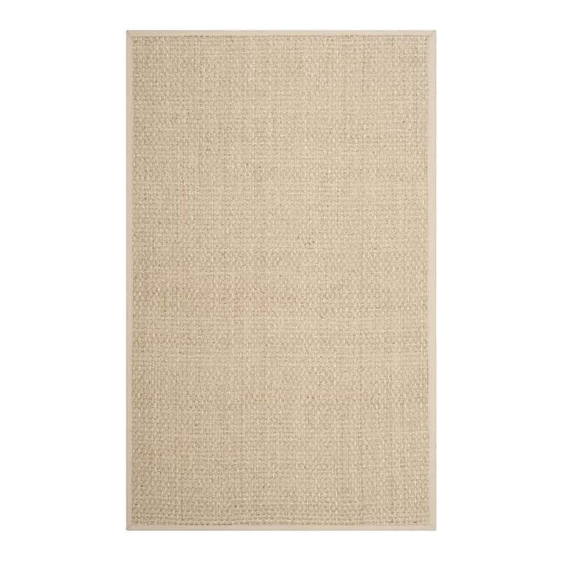 Safavieh Natural Fiber Collection 5' x 7' Rectangle Indoor Area Rug, Machine Made, Natural/Beige (NF114A-57) image 1
