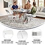 Flash Furniture HERCULES Plastic Office Chair, White, 10/Pack (LE-L-3-WHITE-GG)~#|#~C19ED895-84E2-4B79-B55F091968DC570C_sc7