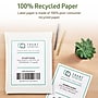 Avery EcoFriendly Laser/Inkjet Shipping Labels, 5-1/2" x 8-1/2", Matte White, 20 Labels/Pack (48808)~#|#~C1A11BA9-2DDC-4658-92F7FF3592AEB33A_sc7