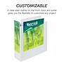 Samsill Earth's Choice Plant-Based Durable  4" View Binder,  3-Ring , Made in USA, White (18997)~#|#~C1A1865C-DD0C-4289-BFAC7D1982A8D803_sc7