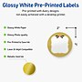 Avery Circle Multipurpose Labels, 2" Dia., White, 120/Pack (19479370540)~#|#~C1A47802-D4A6-4C0F-8839A7A3B76CAA40_sc7