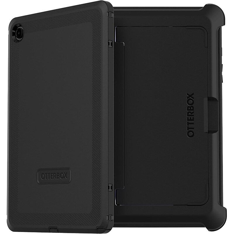 OtterBox Defender Polycarbonate/Silicone 10.9" Case for Galaxy Tab A9+, Black (77-95007) image 1