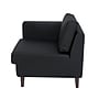 Flash Furniture Hercules Artemis LeatherSoft Left Arm Reception Chair, Black (ZB8921CLABLK)~#|#~C1AF9817-E3E1-4F50-9B64E04595FDDAC4_sc7