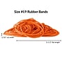 Alliance Non-Latex Multi-Purpose #19 Rubber Bands, 3-1/2" x 1/16", Orange, 360/Pack (37198)~#|#~C1AFA5C9-BC20-4F51-B3574AA361DBE5A1_sc7