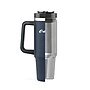 Outdoors Professional Stainless Steel Double-Walled  Tumbler with Straw, 40 oz., Navy Blue (OUTD9058)~#|#~C1B03A16-4F99-4A2F-957357DE398CFC70_sc7