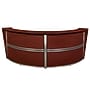 Regency Marque 124.5"W Curved Reception Desk Workstation, Mahogany (77292MH)~#|#~C1B341D9-C0E5-4526-9419ECFCC7BB9390_sc7