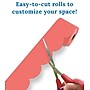 Carson Dellosa Boho Vibes Scalloped Rolled Borders, 3" x 65', Retro Pink, 4/Pack (145418)~#|#~C1B3F5D8-907C-49CB-89C6F20E90372433_sc7