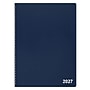 2027 Staples 8" x 11" Monthly Planner, Faux Leather Cover, Navy (ST58476-27)~#|#~C1B8A4EB-66D6-46A4-AAD86AAF10383926_sc7