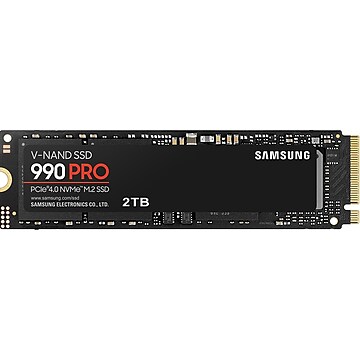 Samsung 990 PRO 2TB M.2 PCIe Gen4 NVMe Internal Solid State Drive