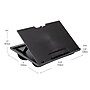 Mind Reader 11" x 14.75" Plastic Lap Desk with Cushion, Black (LTADJUST-BLK) ~#|#~C1BAD07F-B75F-4275-9BBD265EC53F53CC_sc7